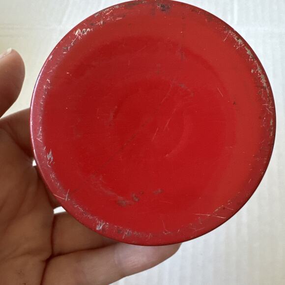 Vintage Baret Ware Miniature Container Tin Made In England Japanese Art Lorace - Picture 3 of 6